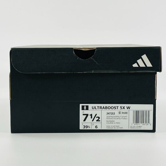 Adidas Women's Ultraboost 5X 'Sand Pink' JH7253 Multi Size - Picture 12 of 16